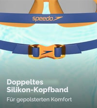 Plavecké okuliare Speedo Hydropulse Junior pre deti - Pool Blue/Chilliblue/Lghtsmoke, proti zahmlievaniu, tesniace, unisex 8
