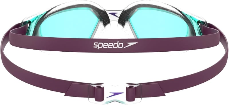 Speedo Hydropulse Junior úszószemüveg gyerekeknek - Unit size, Deep Plum/Clear/Light Blue
