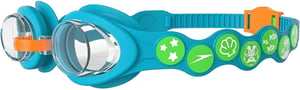 Speedo Infant Spot úszószemüveg gyerekeknek - Kék, állítható pánttal, kényelmes úszószemüveg kezdőknek (1 db)
