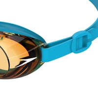 Detské plavecké okuliare Speedo Jet 2.0 – Azure Blue/Parrot, s nastaviteľným remienkom 5