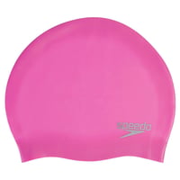 Detská silikónová plavecká čiapka Speedo Junior Plain Moulded - Udržiava vlasy v suchu - Modrá 7