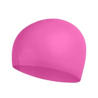 Detská silikónová plavecká čiapka Speedo Junior Plain Moulded - Udržiava vlasy v suchu - Modrá 9