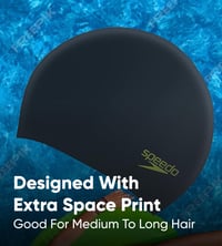 Plavecká čiapka Speedo Junior Unisex Long Hair Cap na dlhé vlasy - farba Begonia Pink/Lapis Blue, protišmyková, univerzálna veľkosť 6
