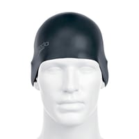 Plavecká čiapka Speedo Silicon Moulded - čierna/biela, silikónový materiál, unisex plavecká čiapka 7