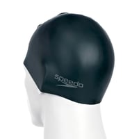 Plavecká čiapka Speedo Silicon Moulded - čierna/biela, silikónový materiál, unisex plavecká čiapka 9