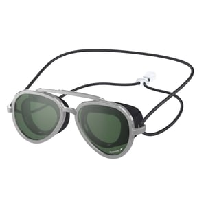 Speedo Sunny G Mariner zrcalne naočale za plivanje za djecu - Srebrna/Smaragdno zelena/Zrcalne, 1 kom