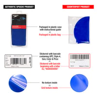 Silikónová plavecká čiapka Speedo Elastomeric Solid 8