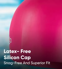 Plavecká čiapka Speedo Silicon Moulded - čierna/biela, silikónový materiál, unisex plavecká čiapka 6