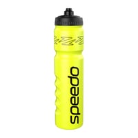 Unisex ergonomická fľaša na vodu Speedo, 1 liter, bez BPA, hyper žltá/čierna 2