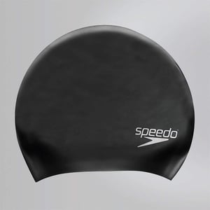 Plavecká čiapka Speedo Unisex na dlhé vlasy – bez zipsu, jednoduché nasadenie, čierna