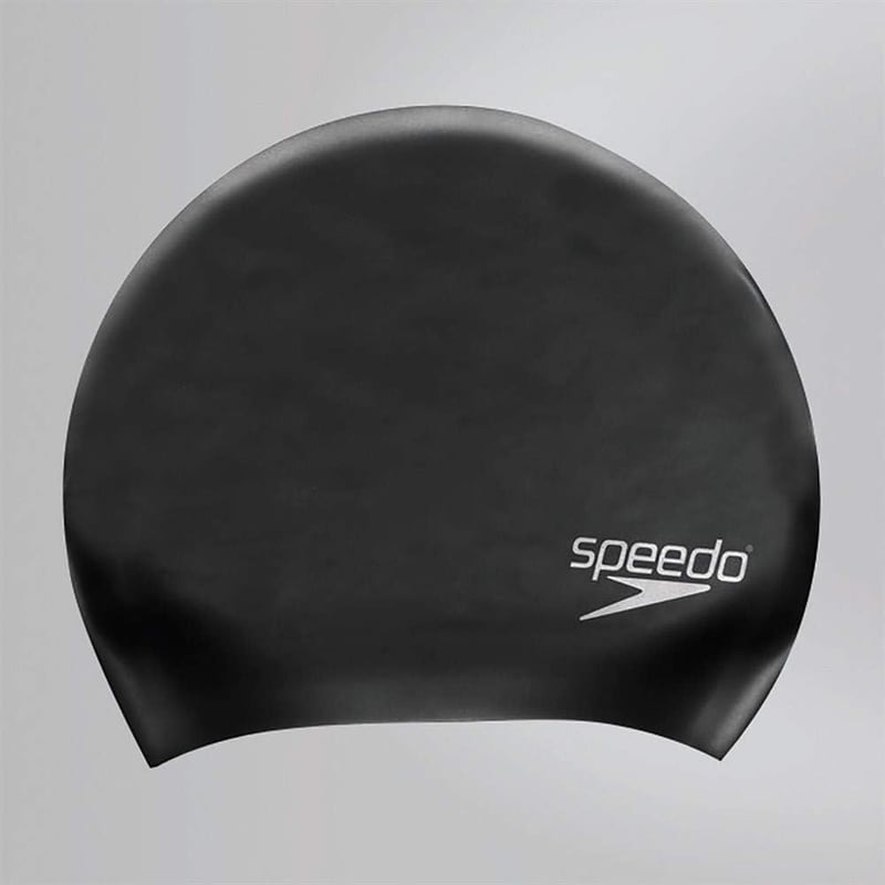 Plavecká čiapka Speedo Unisex na dlhé vlasy – bez zipsu, jednoduché nasadenie, čierna