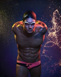 Cască de înot unisex din silicon Speedo - Negru 8