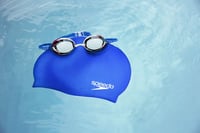 Cască de înot unisex din silicon Speedo - Negru 6