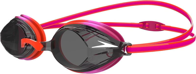 Speedo Vengeance versenyúszó szemüveg, anti-fog, vízálló - Unit size, Electricpnk/Salso/Flmingo/Smke