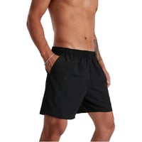 Pánske plavecké šortky Speedo Watershort 16" – Rýchloschnúce, pohodlné plavky klasického strihu s elastickým pásom so sťahovacou šnúrkou, Prime čierna 3