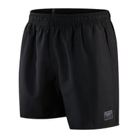 Pánske plavecké šortky Speedo Watershort 16" – Rýchloschnúce, pohodlné plavky klasického strihu s elastickým pásom so sťahovacou šnúrkou, Prime čierna 1