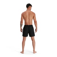 Pánske plavecké šortky Speedo Watershort 16" – Rýchloschnúce, pohodlné plavky klasického strihu s elastickým pásom so sťahovacou šnúrkou, Prime čierna 4