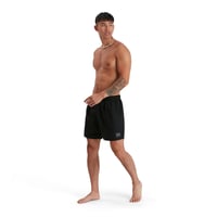 Pánske plavecké šortky Speedo Watershort 16" – Rýchloschnúce, pohodlné plavky klasického strihu s elastickým pásom so sťahovacou šnúrkou, Prime čierna 5