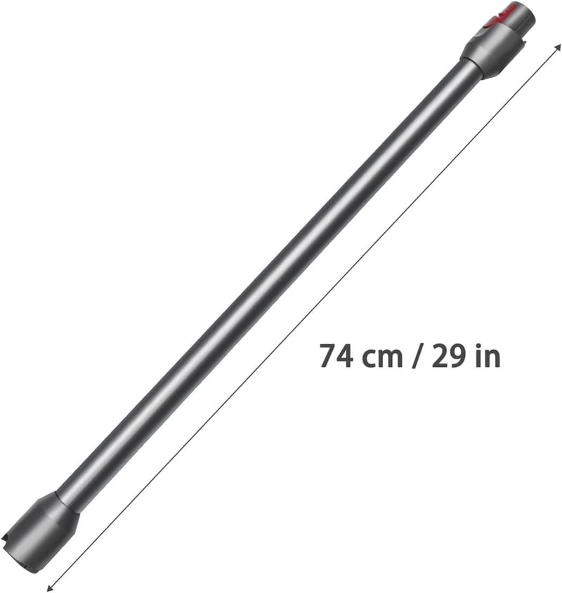 SpeHiate Dyson V12 Detect Slim cső 74cm teleszkópos hosszabbító fekete