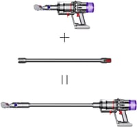 SpeHiate Dyson V12 Detect Slim cső 74cm teleszkópos hosszabbító fekete 5