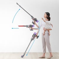 SpeHiate Dyson V12 Detect Slim cső 74cm teleszkópos hosszabbító fekete 7
