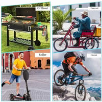 Zámok na bicykel SPGOOD s kľúčom a článkami z kalenej ocele, čierny — Bez číselného kódu (stav: pozri 2. obrázok) 10