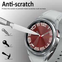 Ochranné tvrdené sklo na displej SPGUARD pre Samsung Galaxy Watch 6 Classic 43 mm - 4 ks 6