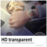 Ochranné tvrdené sklo na displej SPGUARD pre Samsung Galaxy Watch 6 Classic 43 mm - 4 ks 4