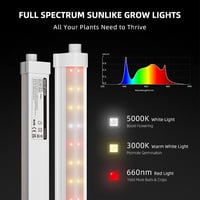Spider Farmer 80W LED Növénylámpa Teljes Spektrum, Vízálló Növénytermesztéshez 2