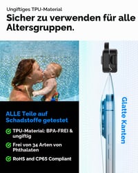 Súprava vodotesných puzdier na telefón Spigen A610, 2 ks, IPX8, pre smartfóny do 8,2", pre iPhone 16/15/14/13, Galaxy S25/S24/S23 a iné telefóny, čierne 3