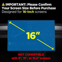 Protecție ecran din sticlă securizată Spigen Glas.tR EZ Fit pentru Tesla Model Y L, Standard, Premium 2026 și Performance 2024-2026, 16 inchi, mată, anti-amprentă, 10H+ 3