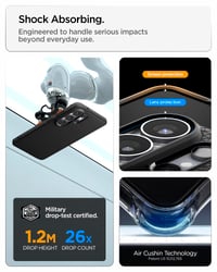Husă Spigen Liquid Air MagFit pentru Samsung Galaxy S26 Ultra - Matte Black, carcasă din silicon negru mat, compatibilă MagSafe 6
