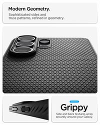 Husă Spigen Liquid Air MagFit pentru Samsung Galaxy S26 Ultra - Matte Black, carcasă din silicon negru mat, compatibilă MagSafe 7