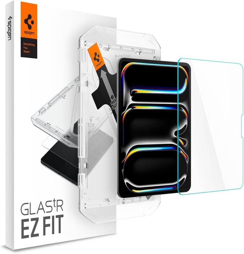 Spigen Glas.tR EZ Fit képernyővédő üveg - iPad Pro 11" (M4 2024 / M5 2025)