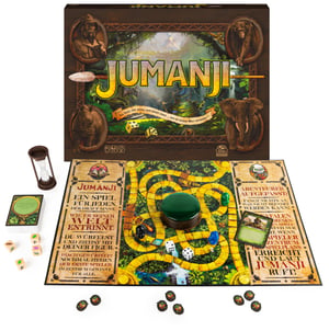 Spin Master Games Jumanji kooperativna avanturistička društvena igra za 2-4 igrača, od 8 godina starosti, s uzbudljivim izazovima