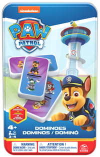 Spoločenská hra Spin Master Games PAW Patrol Domino pre 2–4 hráčov od 5 rokov – klasické domino s figúrkami Tlapkovej patroly 6