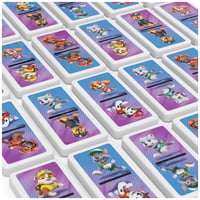 Spoločenská hra Spin Master Games PAW Patrol Domino pre 2–4 hráčov od 5 rokov – klasické domino s figúrkami Tlapkovej patroly 3