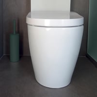 WC kefa Spirella Akira s hygienickým držiakom, tmavozelená (Vert Foncé Mat) 2