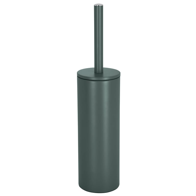 WC kefa Spirella Akira s hygienickým držiakom, tmavozelená (Vert Foncé Mat)