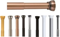 Spirella Crete zuhanyfüggöny tartó rúd, 75 - 125 cm 1