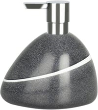 Spirella Etna Stone szappanadagoló, kő hatású, fekete-fehér, 14,5 cm - Grey / White 1