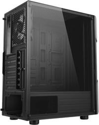 Spirit Of Gamer Clone III PC ház ARGB LED, üveg oldal, fém elülső panel, ATX/mATX/ITX - BLACK 7