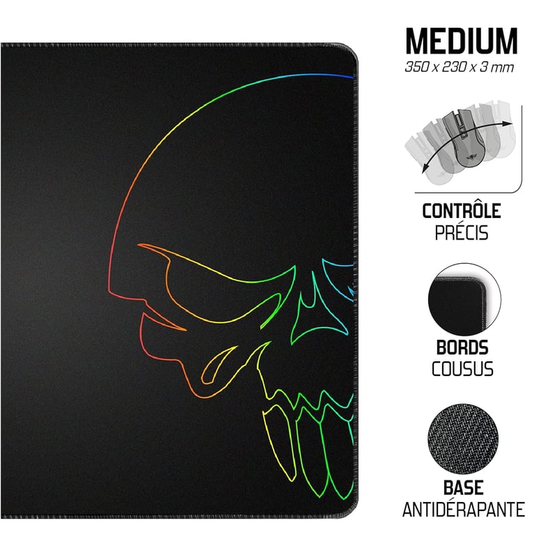 Spirit of Gamer Pro-MK5 3in1 Gaming szett - RGB billentyűzet, egér, mousepad