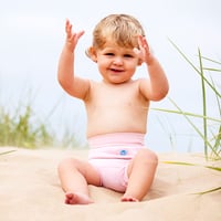 Opakovane použiteľná plavecká plienka Splash About Happy Nappy – veľkosť 12 – 24 mesiacov, vzor Almond Blossom 4