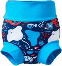 Splash About Happy Nappy Újrahasználható Úszópelenka - 3 - 6 months, 2-Under the Sea 1