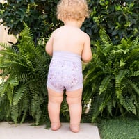 Opakovane použiteľná plavecká plienka Splash About Happy Nappy, Lilac Spring, veľkosť 3-6 mesiacov 6