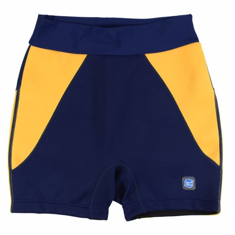 Chiloți de înot pentru incontinență adulți Splash About Splash Jammers – bleumarin/galben, mărimea M (circumferință talie 72-86 cm)