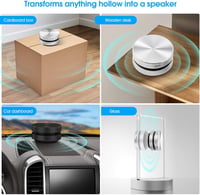 Splenssy Bluetooth csontvezetéses hangszóró beépített mikrofonnal - ezüst 7