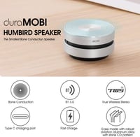 Splenssy Bluetooth csontvezetéses hangszóró beépített mikrofonnal - ezüst 3