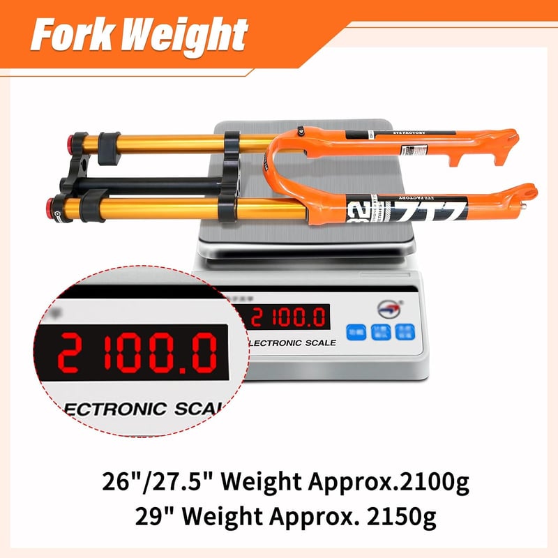 Splumzer 26/27.5/29" Kerékpár Felfüggesztés DH Levegős Teleszkóp Shock Absorber